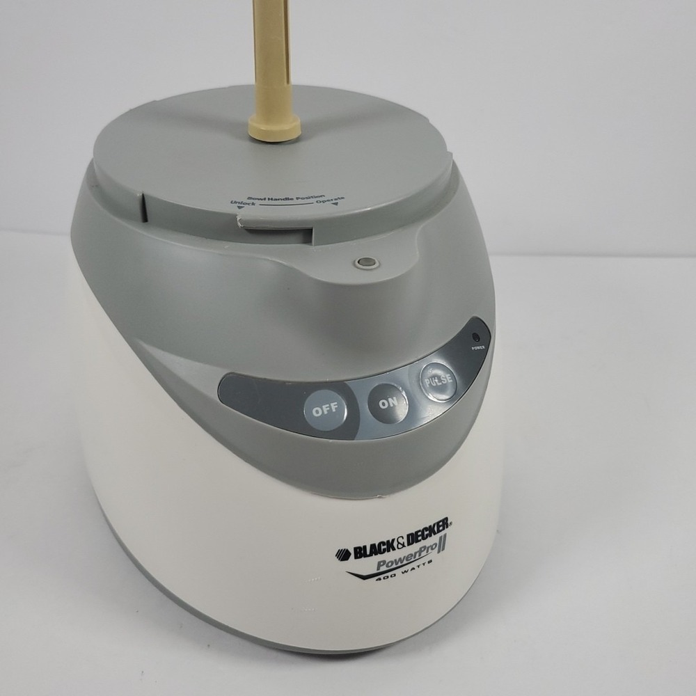 Black & Decker Power Pro II Food Processor Motor Base Only Model FP1510